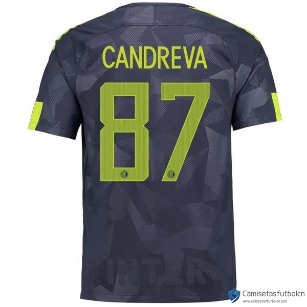 Camiseta Inter Tercera equipo Candreva 2017-18